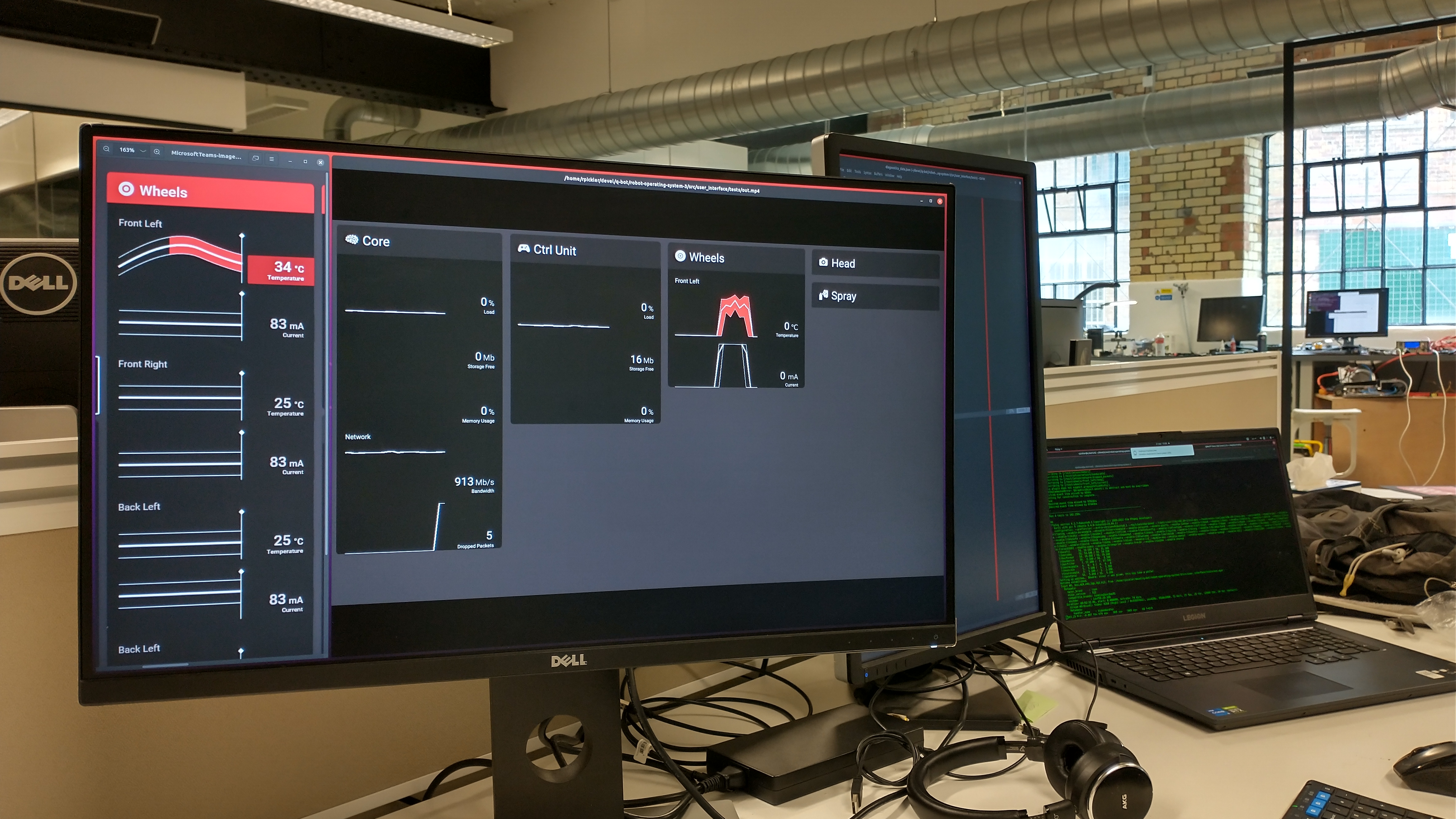 Testing the design with real data
